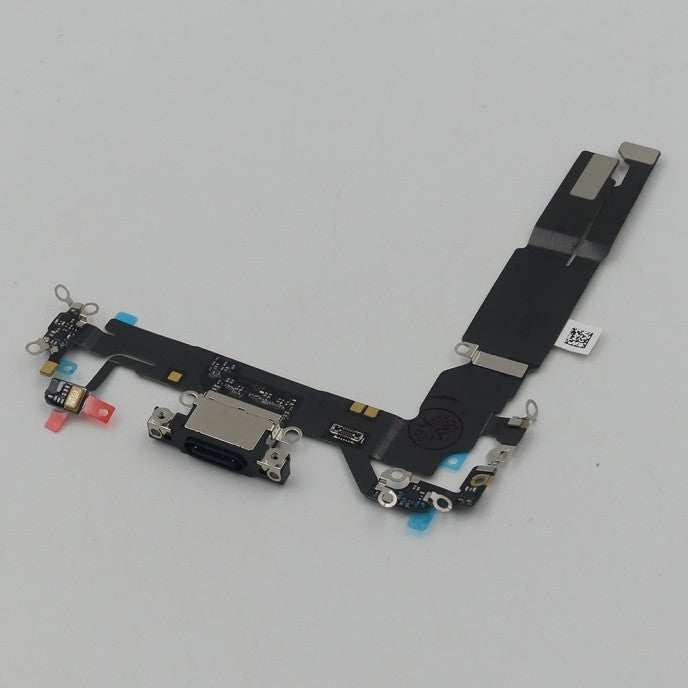 Flex Conector de carga iPhone 16 Negro