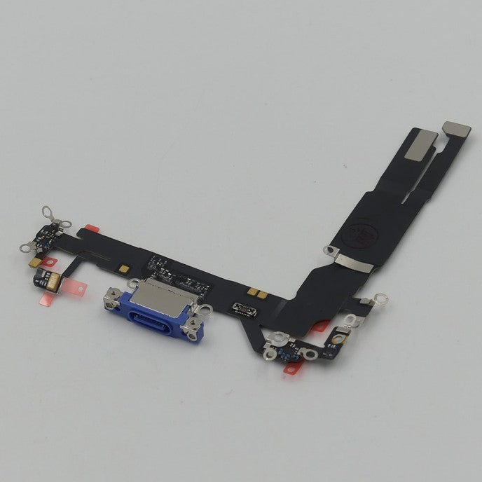 Flex Conector de carga iPhone 16 Azul Ultramar