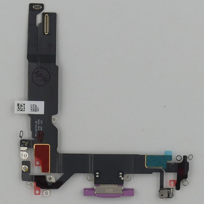 Flex Conector de carga iPhone 16 Rosa