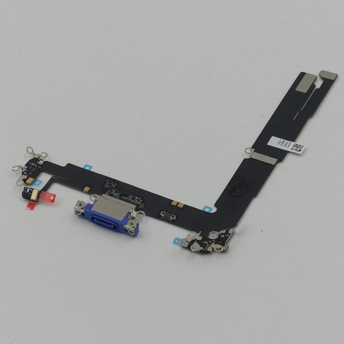 Flex Conector de carga iPhone 16 Plus Azul Ultramar