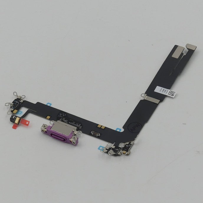 Flex Conector de carga iPhone 16 Plus Rosa