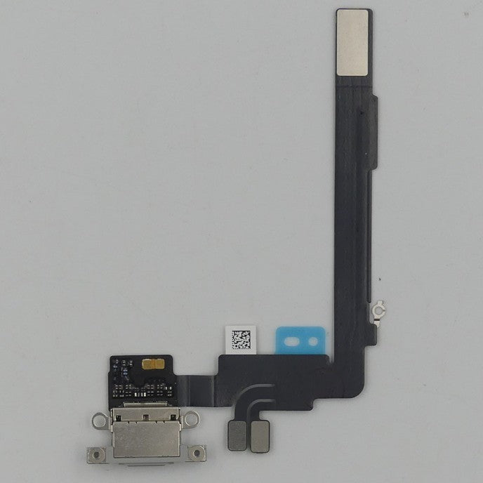 Flex Conector de carga iPhone 16 Pro Max Titanio Blanco