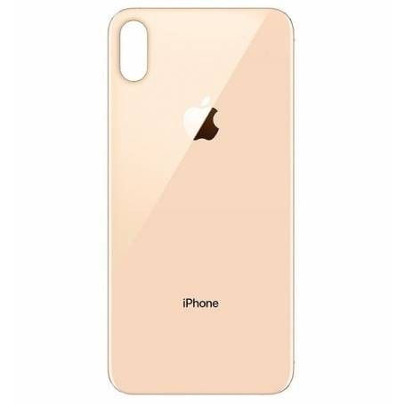 Tapa trasera iPhone XS MAX dorado