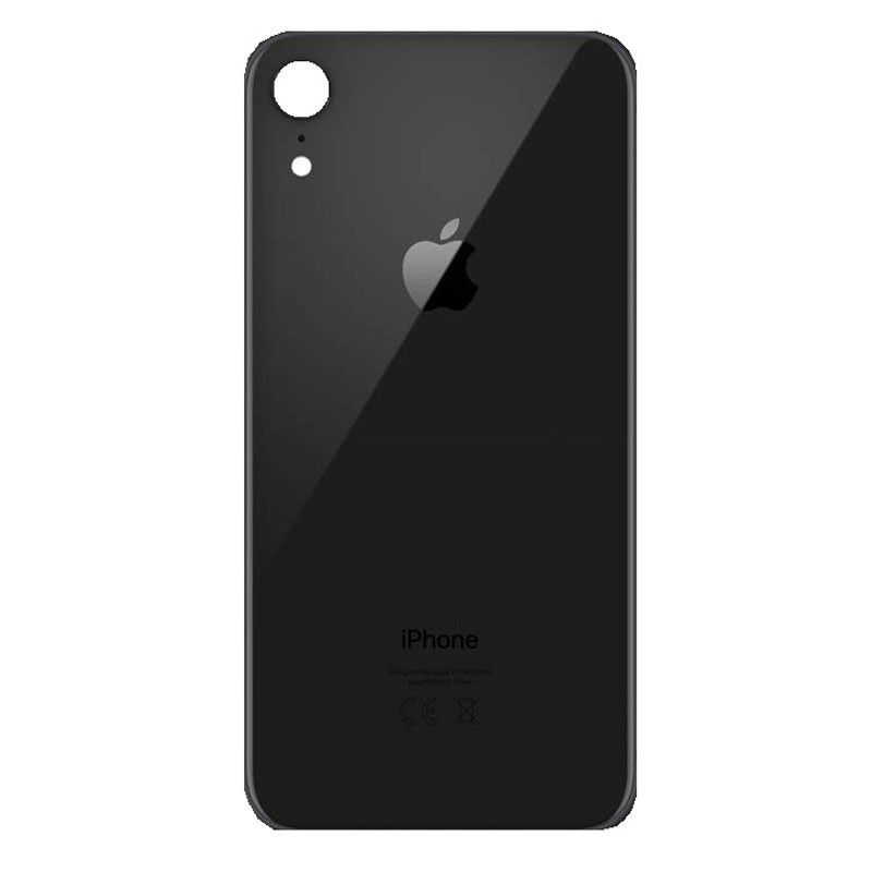 Tapa trasera iPhone XR negro