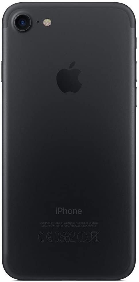 CRISTAL TRASERO CON COMPONENTES IPHONE 7 NEGRA