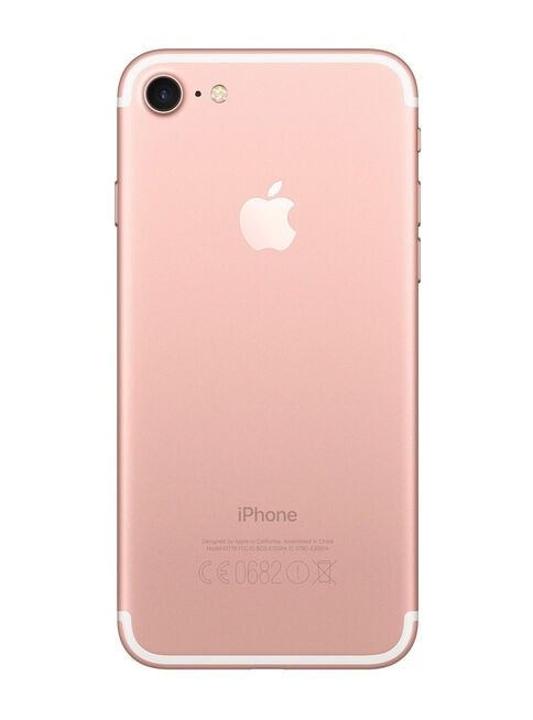 CRISTAL TRASERO CON COMPONENTES IPHONE 7 ROSA