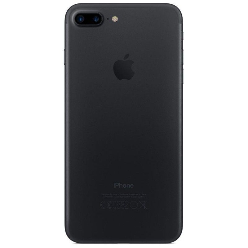 CRISTAL TRASERO CON COMPONENTES IPHONE 7 PLUS NEGRO MATE