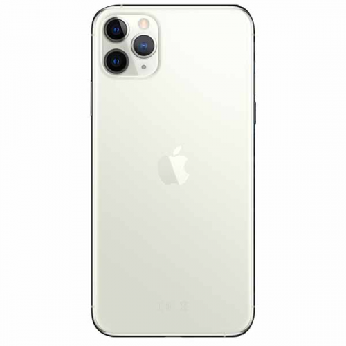 Tapa trasera iPhone 11 Pro Max Plata