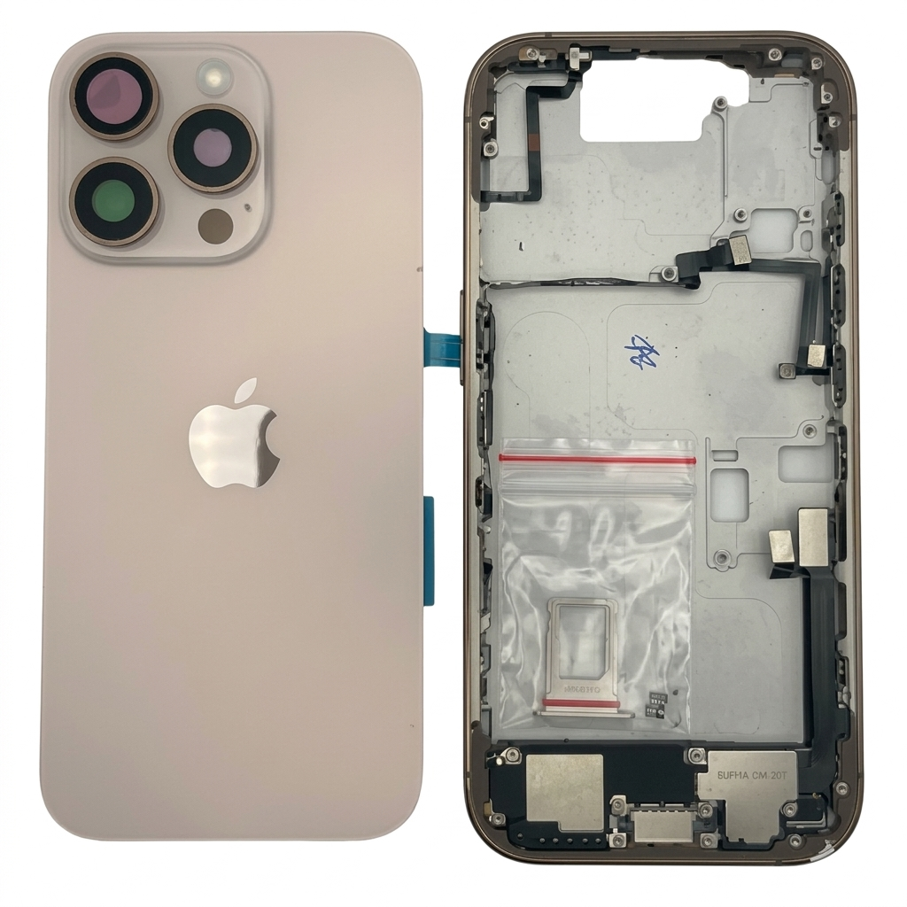 Chasis iPhone 16 PRO DESIERTO CON COMPONENTES 100% originales