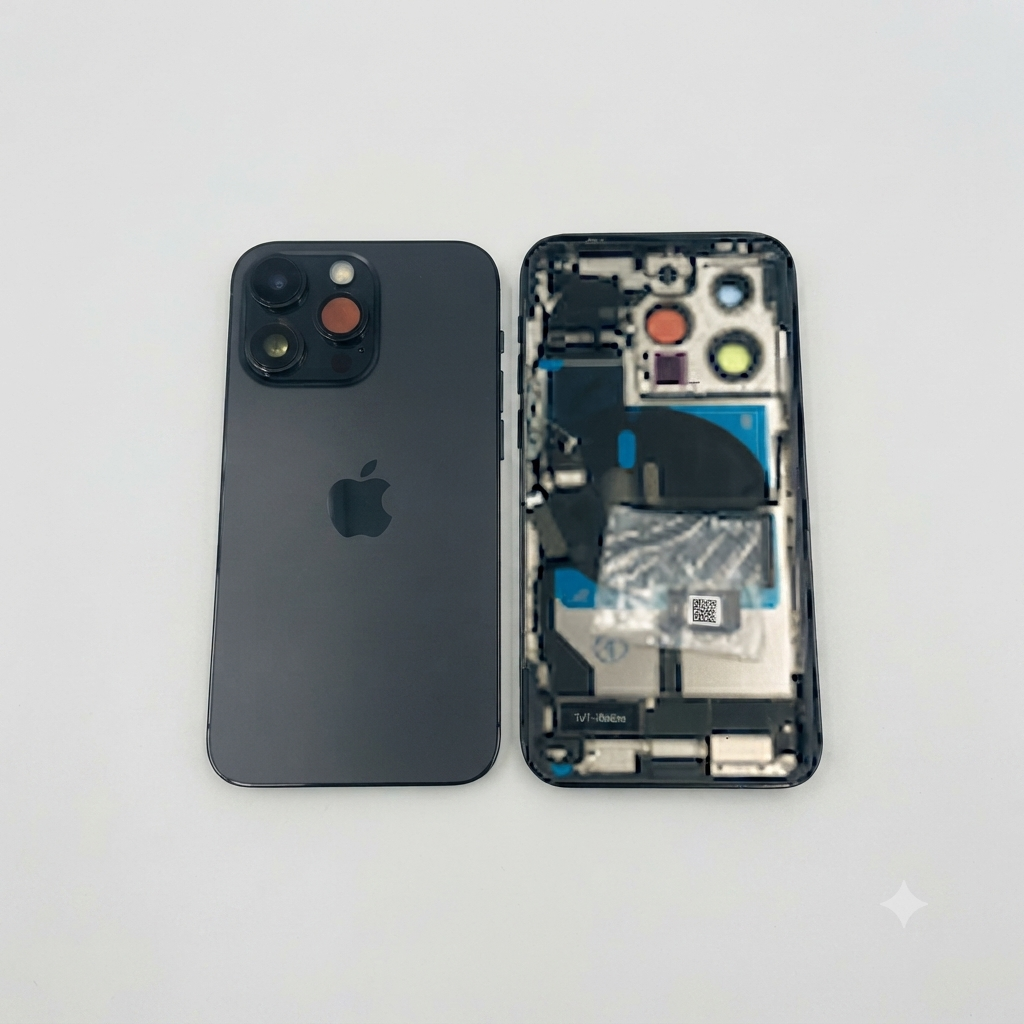 Chasis iPhone 14 Pro Negro con componentes 100% original