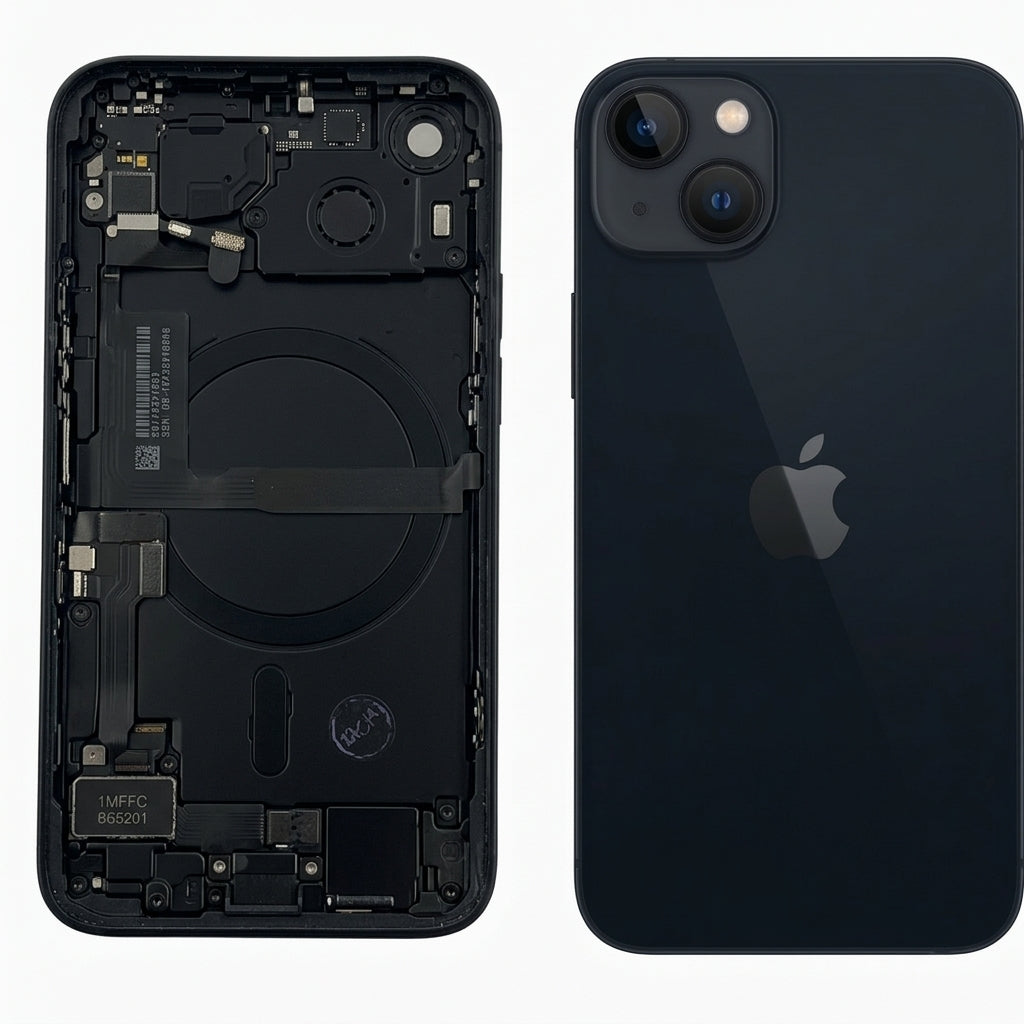 Chasis iPhone 13 Negro con componentes 100% original