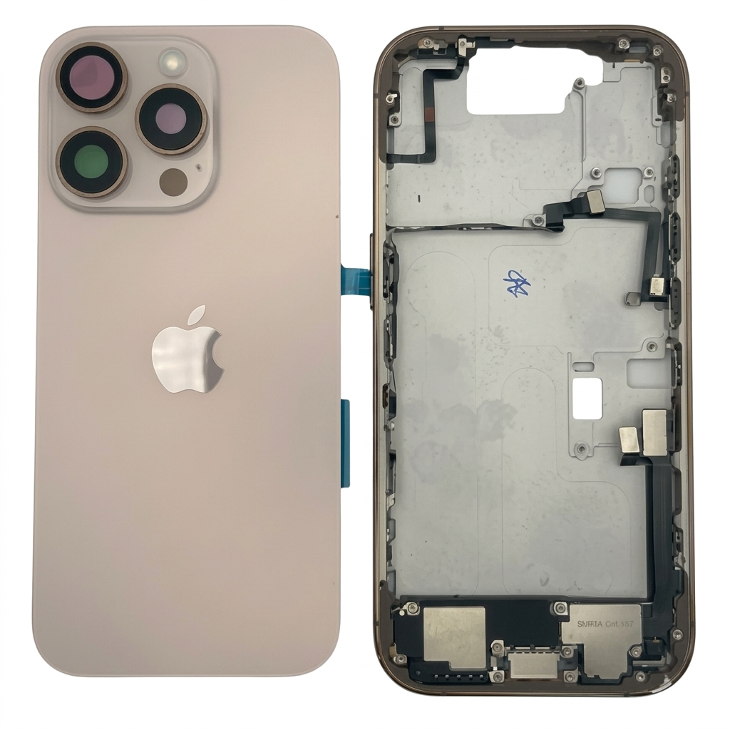 Chasis iPhone 16 PRO MAX DESIERTO CON COMPONENTES 100% originales