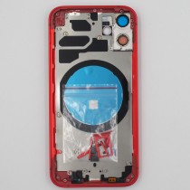 Chasis iPhone 12 Mini Roja tapa trasera (INCLUYE rejillas)