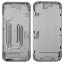 Chasis iPhone 16 BLANCO tapa trasera (Unibody, INCLUYE rejillas) Original