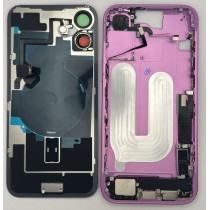 Chasis iPhone 16 PLUS ROSA CON COMPONENTES 100% originales