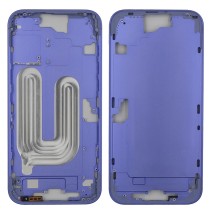 Chasis iPhone 16 PLUS ULTRAMAR tapa trasera (Unibody, INCLUYE rejillas) Original