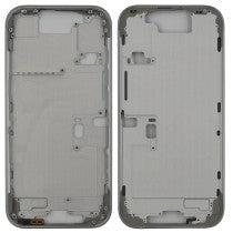 Chasis iPhone 16 PRO BLANCO tapa trasera (Unibody, INCLUYE rejillas) Original