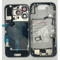 Chasis iPhone 16 PRO NEGRO CON COMPONENTES 100% originales