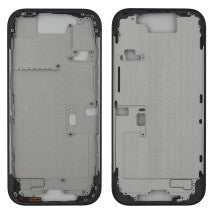 Chasis iPhone 16 PRO TITANIO NEGRO tapa trasera (Unibody, INCLUYE rejillas)