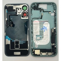 Chasis iPhone 16 VERDE AZULADO CON COMPONENTES 100% Original
