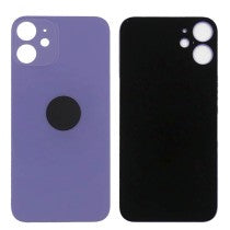 Tapa trasera iPhone 12 Mini Purpura (unibody) FACIL INSTALACION 100% Original