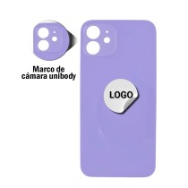 Tapa trasera iPhone 12 Purpura (unibody) FACIL INSTALACION 100% Original