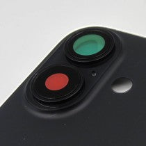 Tapa trasera iPhone 16 PLUS NEGRA (Unibody, Soporte Metal, Imán y Lente) Original