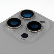 Tapa trasera iPhone 16 PRO MAX TITANIO NATURAL (Unibody, Soporte Metal, Imán y Lente) Original