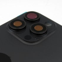 Tapa trasera iPhone 16 PRO NEGRO (Unibody, Soporte Metal, Imán y Lente) Original