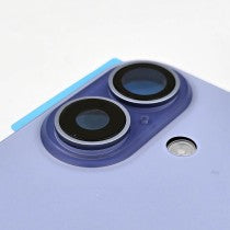 Tapa trasera iPhone 17 Azul Neblina con componentes 100% original y lente zafiro)