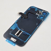 Tapa trasera iPhone 17 Blanca con componenetes 100% original y lente zafiro