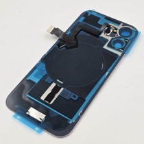 Tapa trasera iPhone 17 Lavanda con componente 100% original y lente zafiro