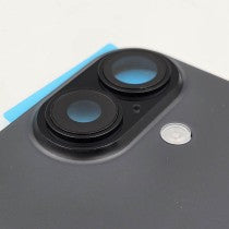 Tapa trasera iPhone 17 Negra con componenetes 100% original y lente zafiro