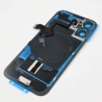 Tapa trasera iPhone 17 Negra con componenetes 100% original y lente zafiro